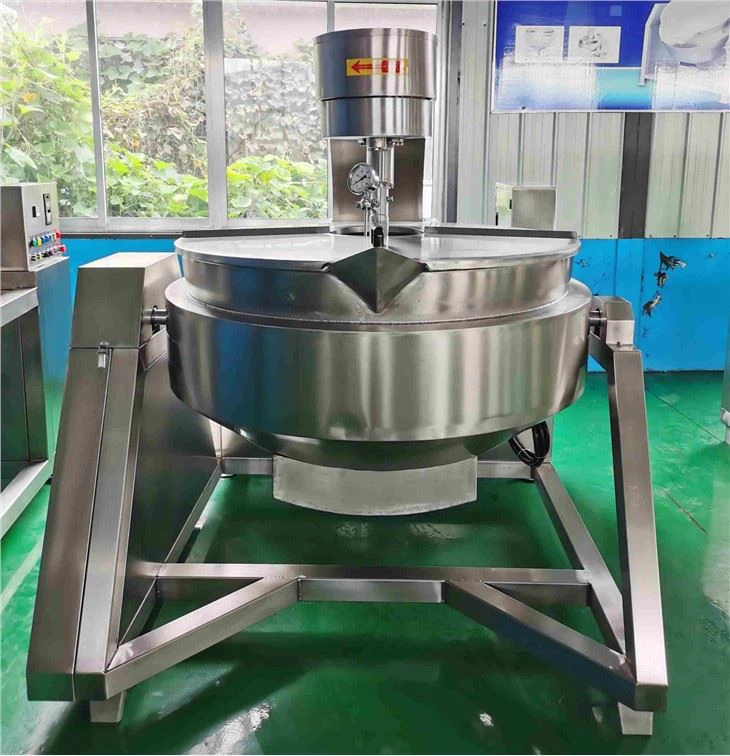 Vegetable Fruit Bean Puree Automatic Cooking Mixing Machine